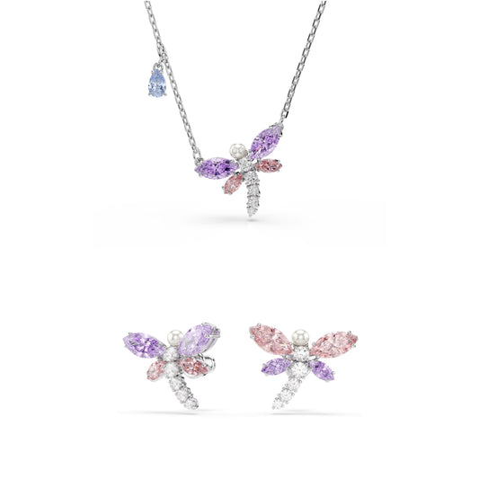 Ariana Grande x Swarovski Multi-coloured Dragonfly Gift Set