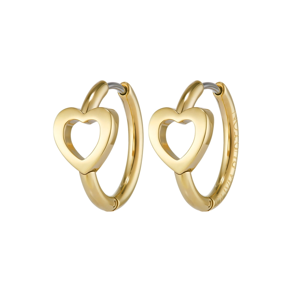 Olivia Burton Gold Kindred Interlink Openwork Heart Set