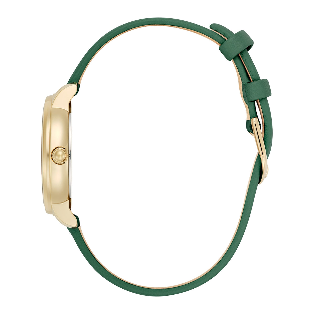 Olivia Burton Gold Westboure Green Dial Watch