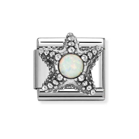 Nomination White Opal Starfish Charm