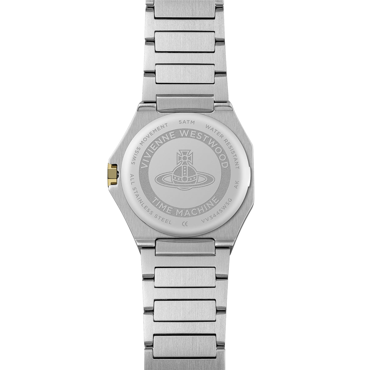 Vivienne Westwood Gold Mixed Tone Aldgate Round Bracelet Watch