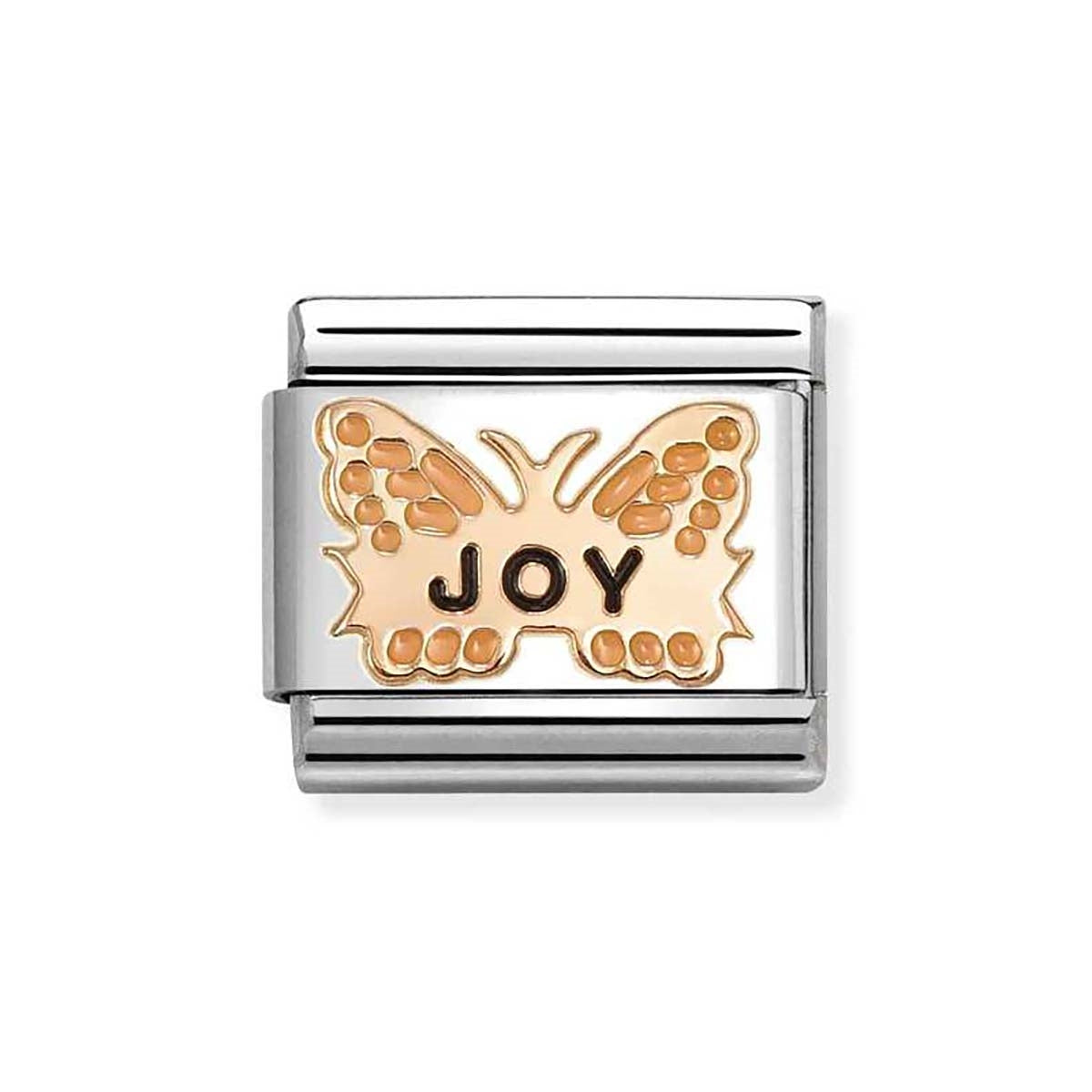 Nomination Orange Butterfly Joy Charm