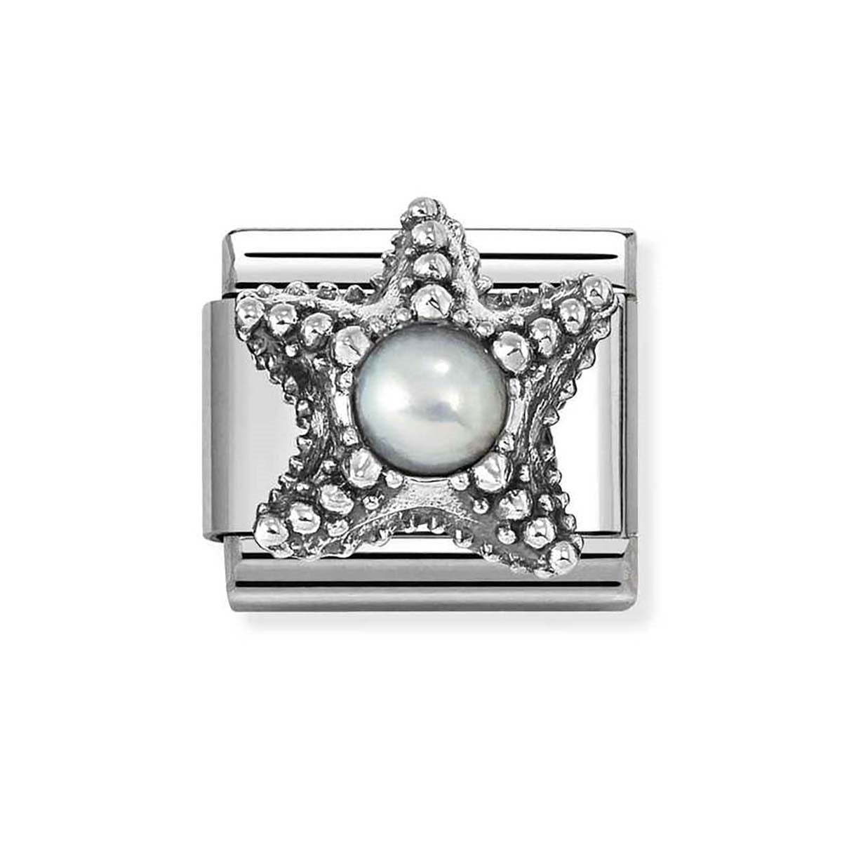 Nomination White Pearl Starfish Charm