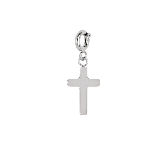 Over & Over Silver Cross Charm
