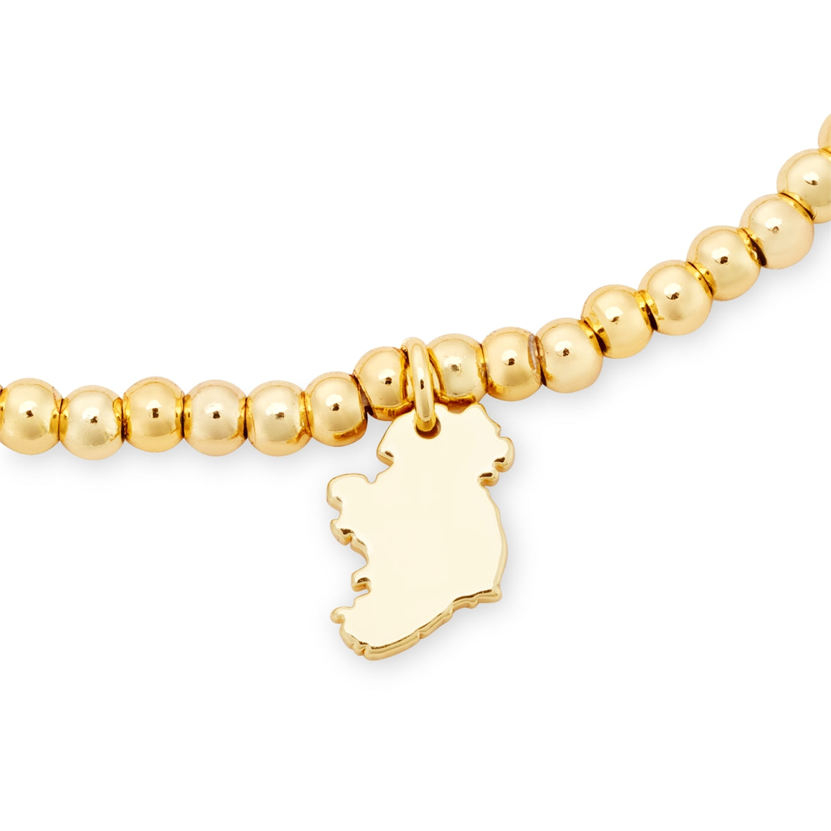 Karma Gold Ireland Map Stretch Bracelet