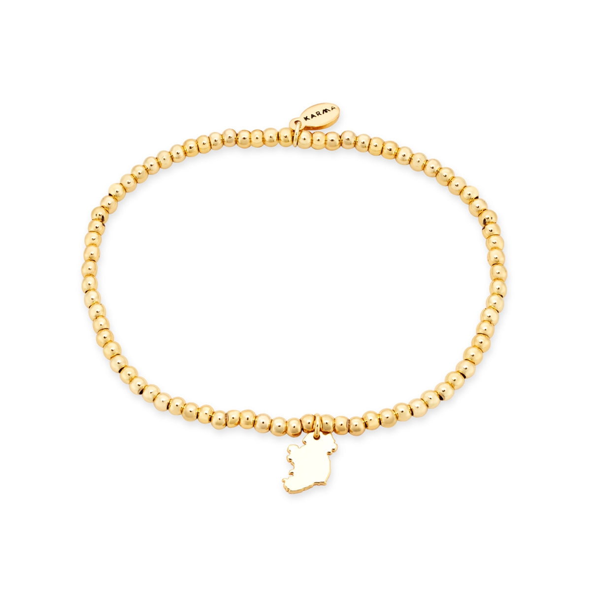 Karma Gold Ireland Map Stretch Bracelet