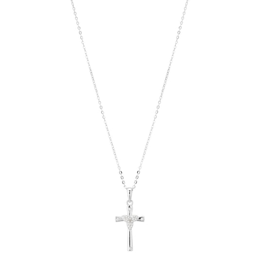 Argento Silver Celtic Knot Cross Necklace
