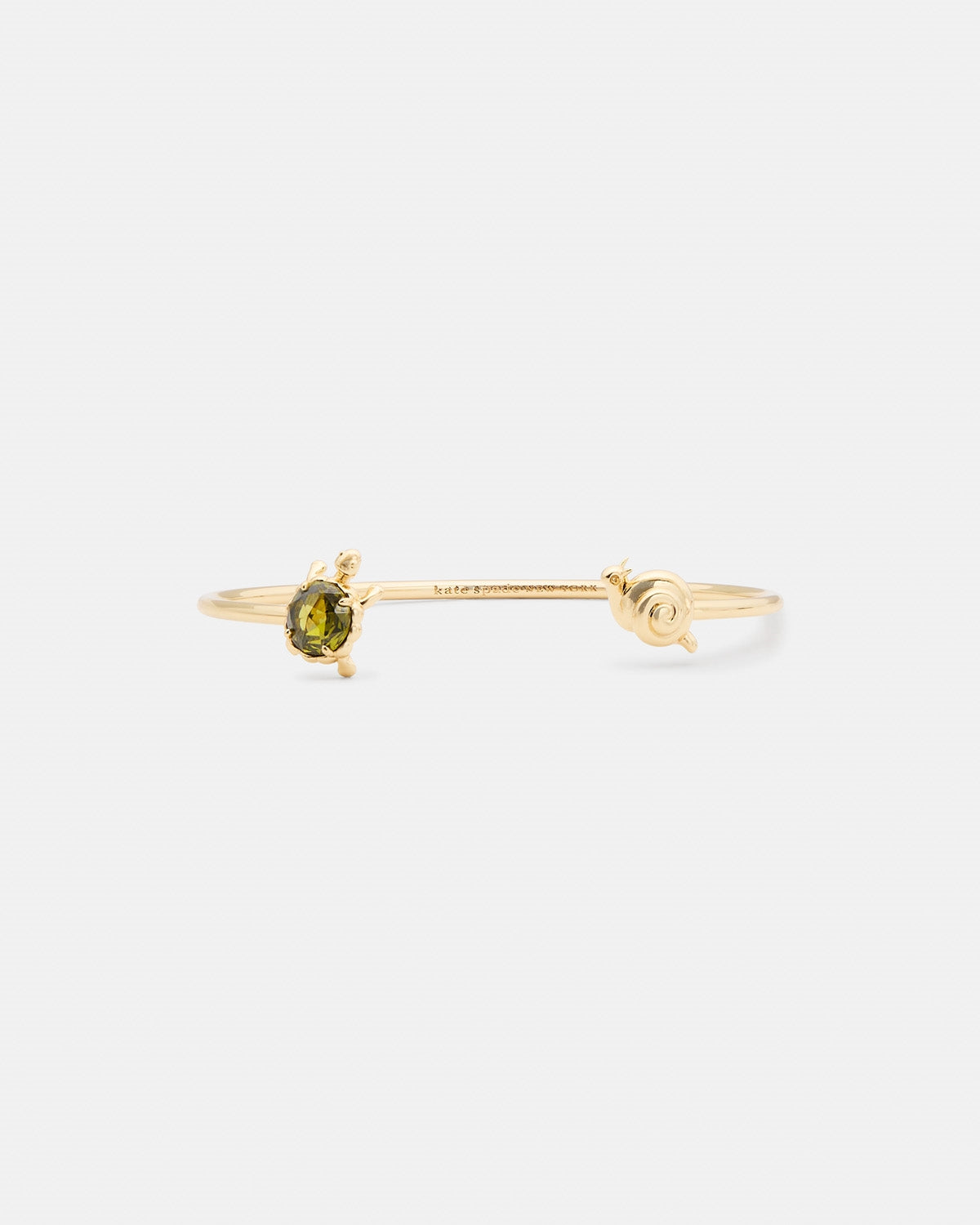 Kate Spade New York Gold Secret Garden Turtle Bangle