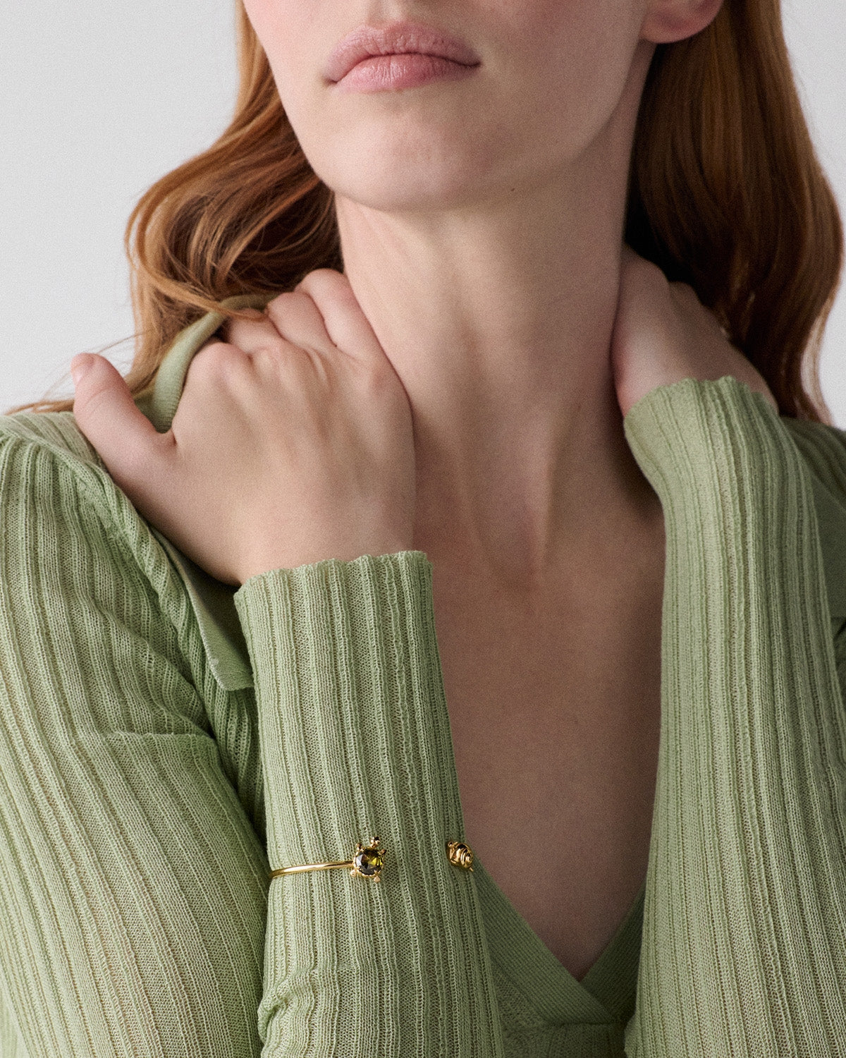 Kate Spade New York Gold Secret Garden Turtle Bangle