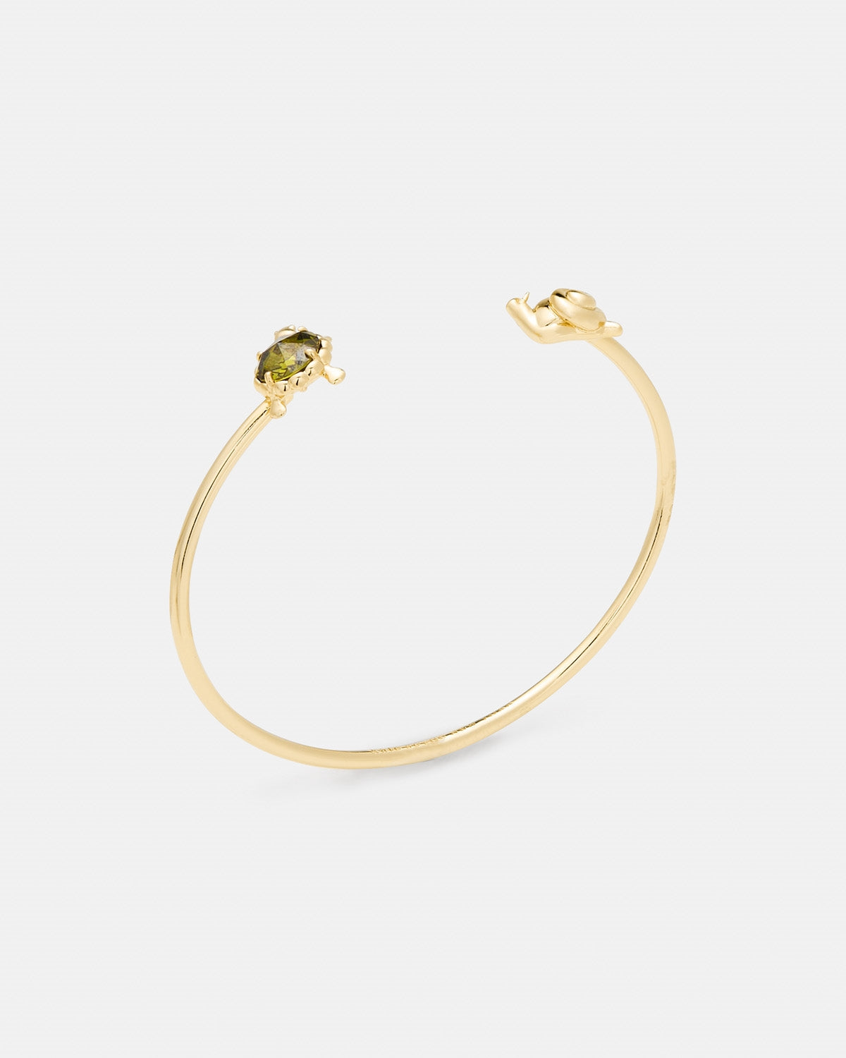 Kate Spade New York Gold Secret Garden Turtle Bangle