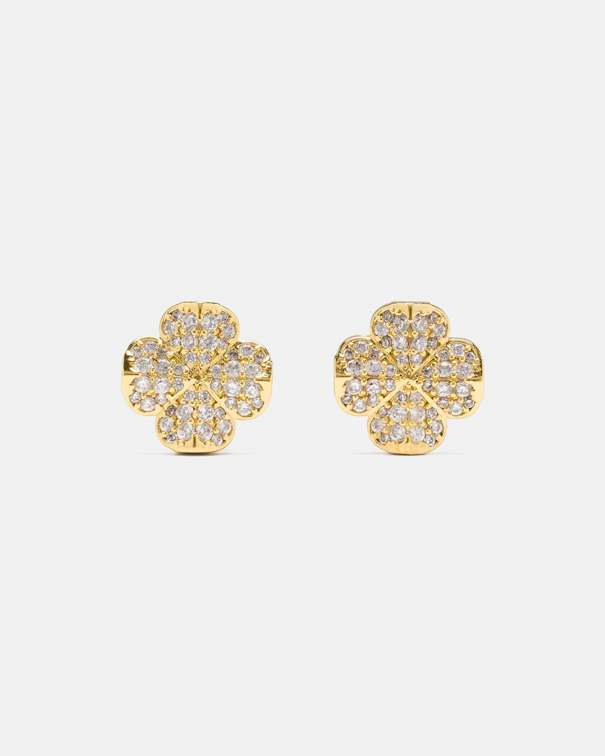 Kate Spade New York Gold Spade Flower Pavé Studs