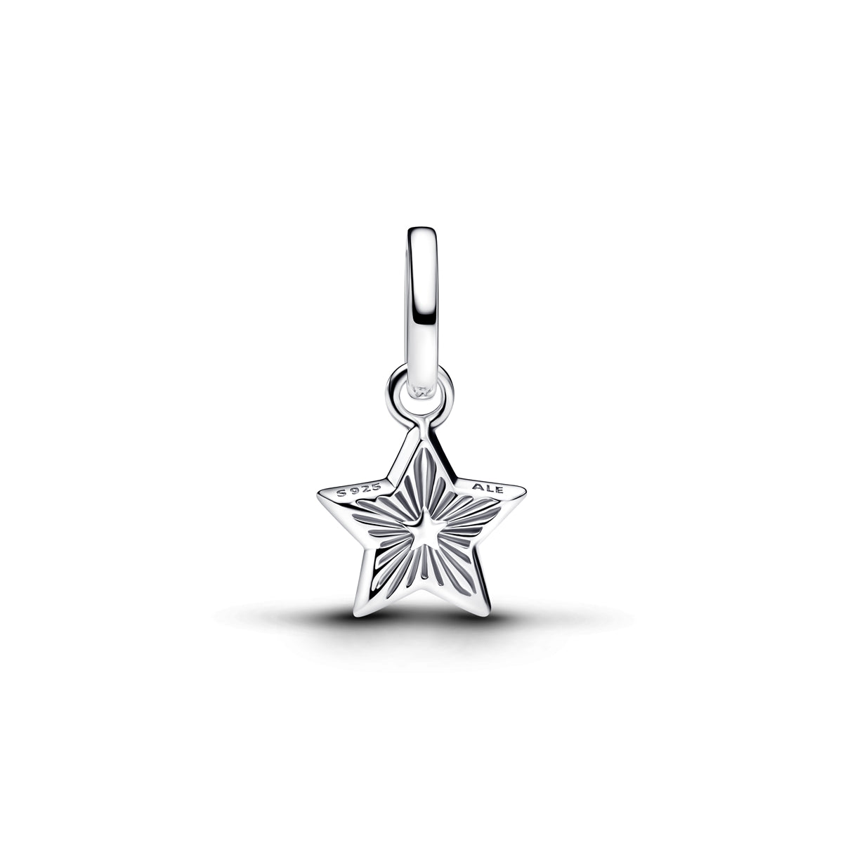 Pandora Silver Blue Star Mini Dangle Charm