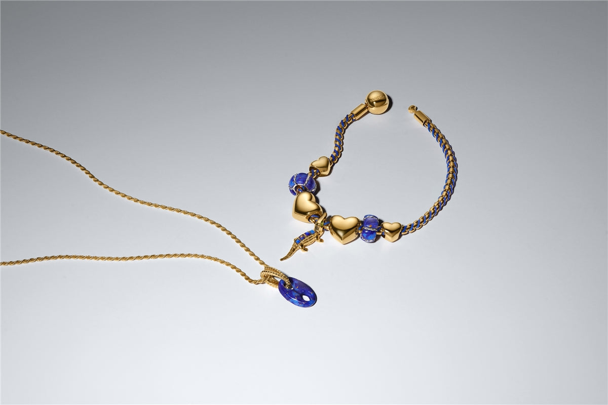Pandora Gold Rope Chain Necklace