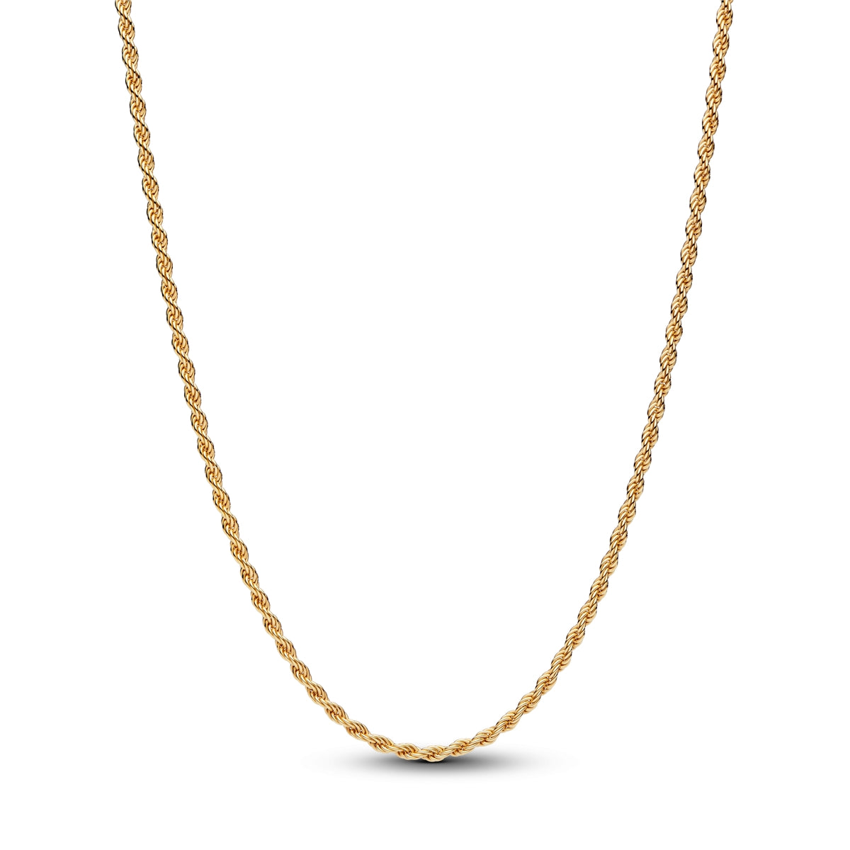Pandora Gold Rope Chain Necklace