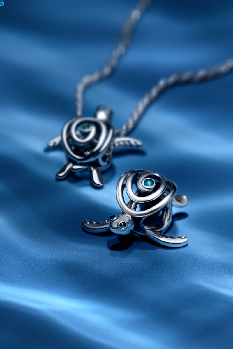 Pandora Silver Openwork Sea Turtle Charm