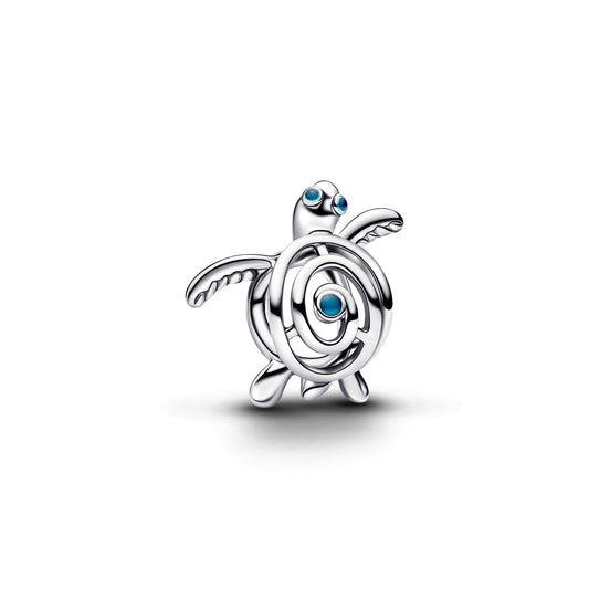 Pandora Silver Openwork Sea Turtle Charm