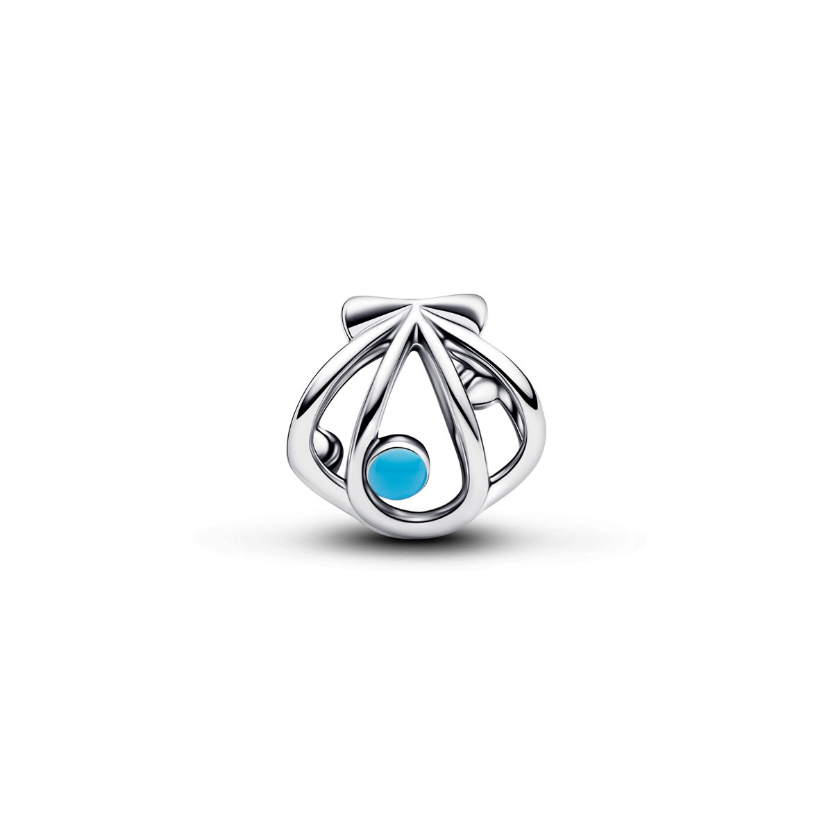 Pandora Silver Openwork Shell Charm