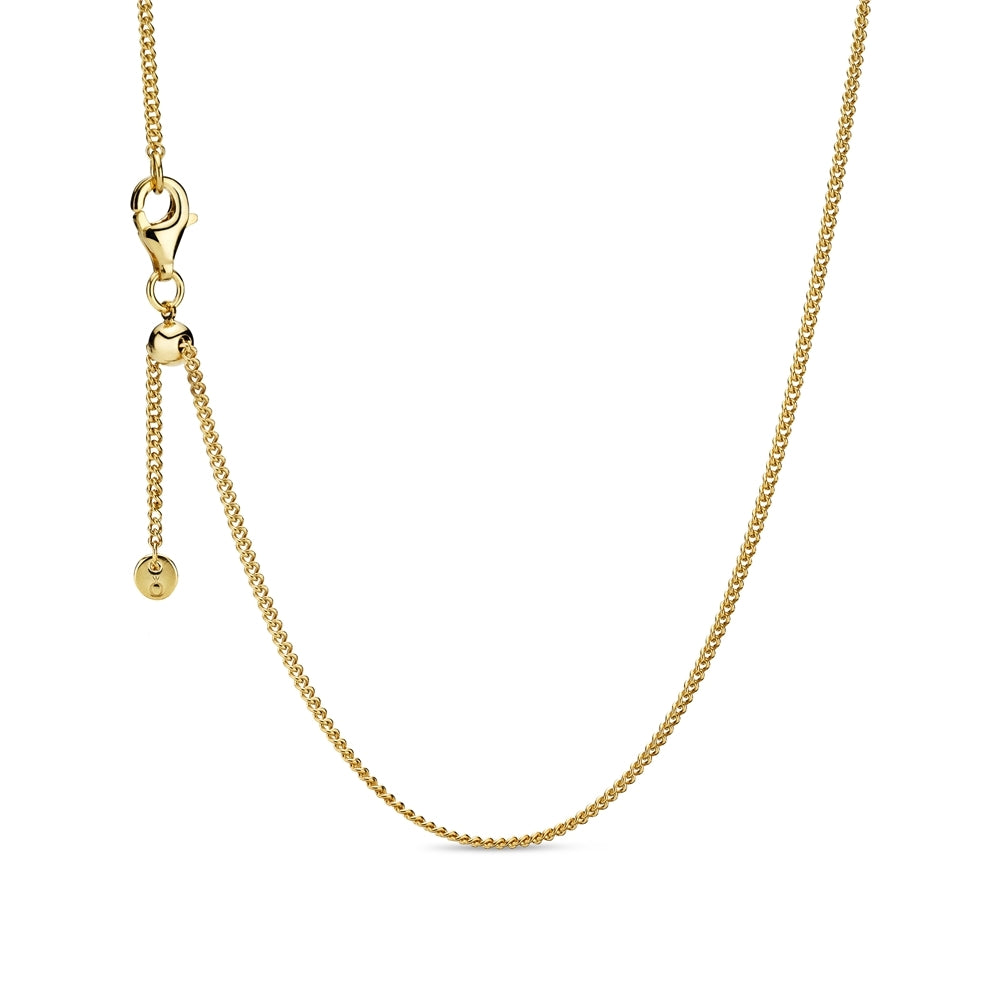 Pandora Gold Articulated Fish Pendant Necklace