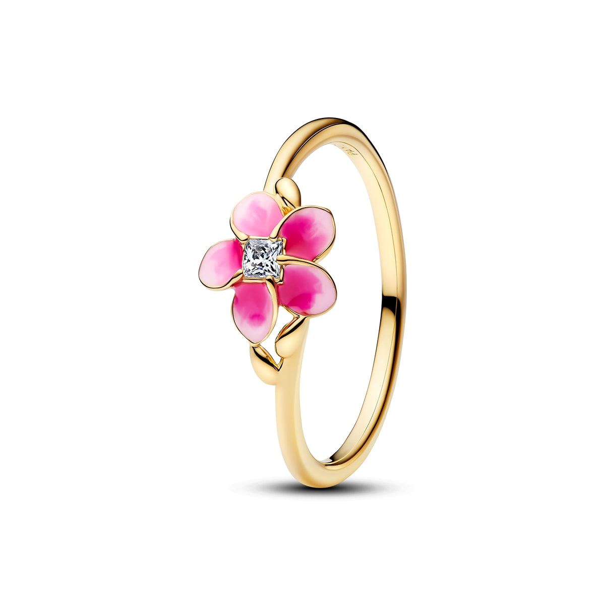 Pandora Gold Disney Moana Flower Ring