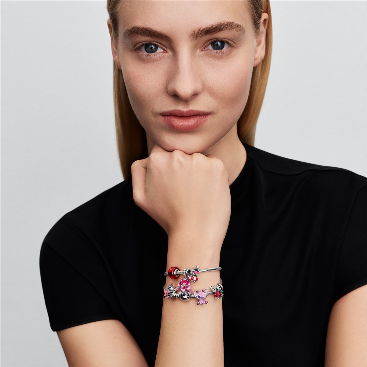 Pandora Silver Disney Stitch Summer Fun Charm