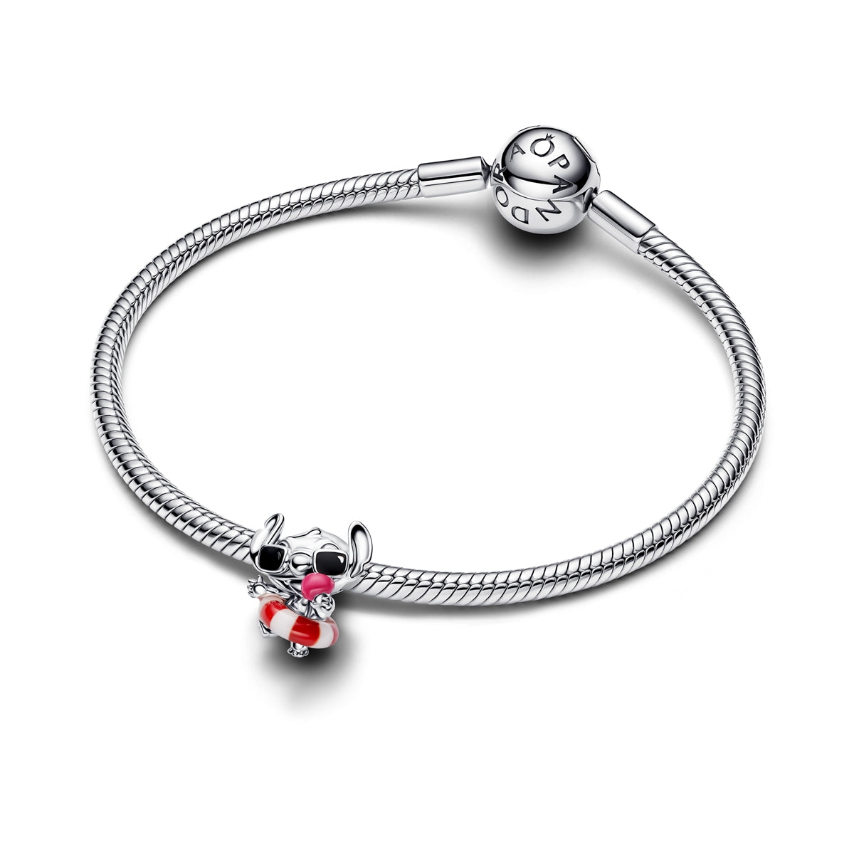 Pandora Silver Disney Stitch Summer Fun Charm