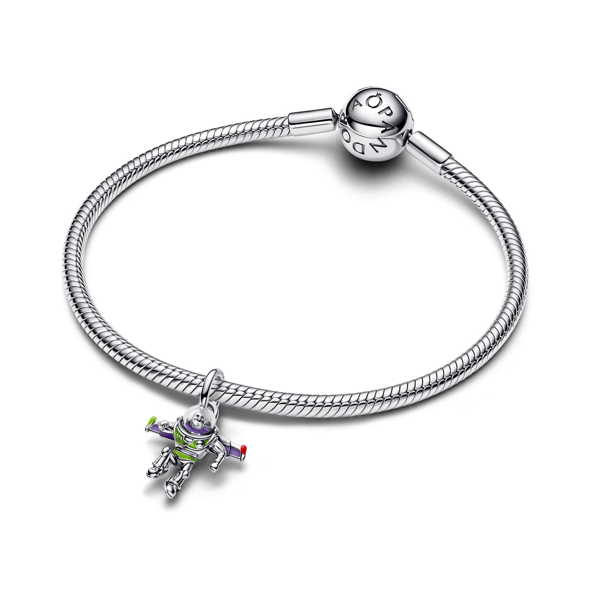 Pandora Silver Disney Pixar Buzz Lightyear Dangle Charm
