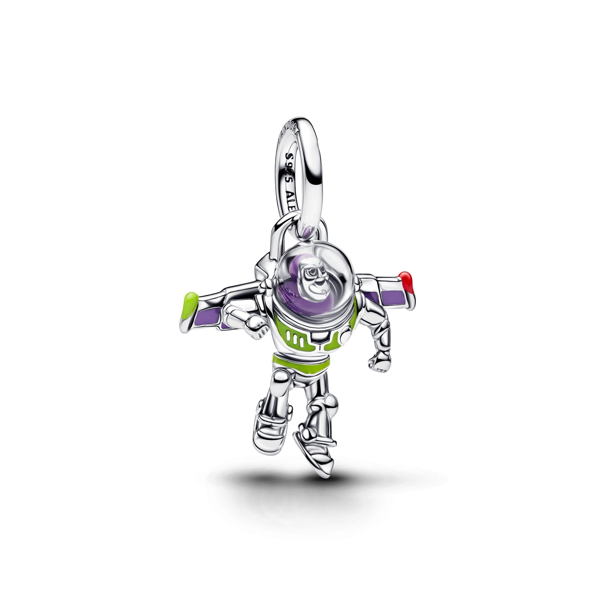 Pandora Silver Disney Pixar Buzz Lightyear Dangle Charm