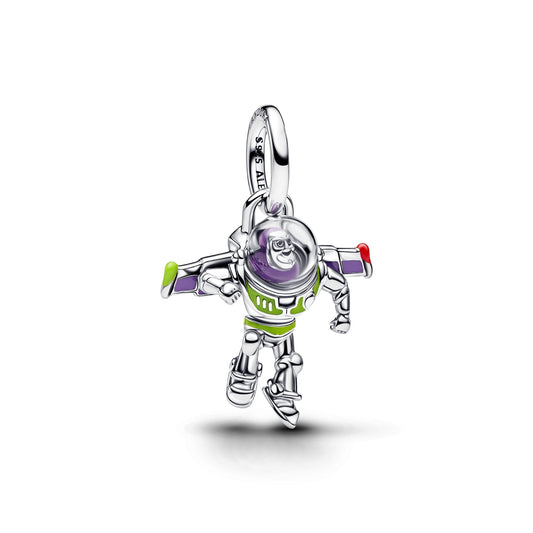 Pandora Silver Disney Pixar Buzz Lightyear Dangle Charm