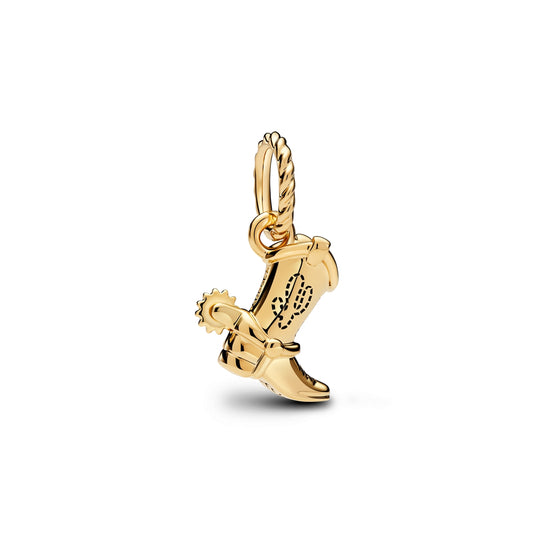 Pandora Gold Disney Pixar Toy Story Cowboy Boot Charm