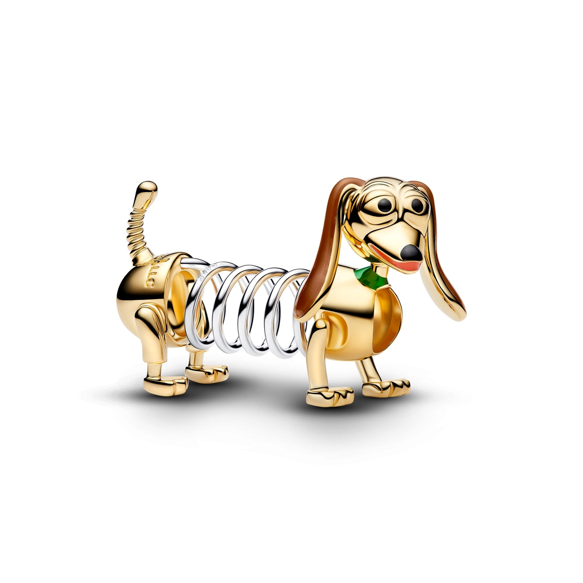 Pandora Gold Disney Pixar Toy Story Slinky Dog Charm
