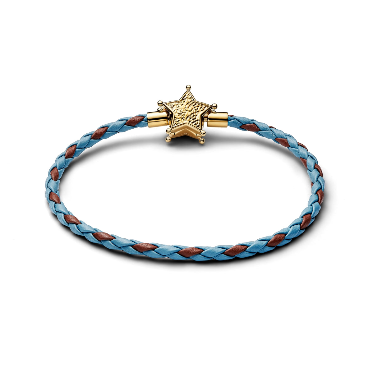 Pandora Gold Disney Pixar Toy Story Sheriff Star Bracelet