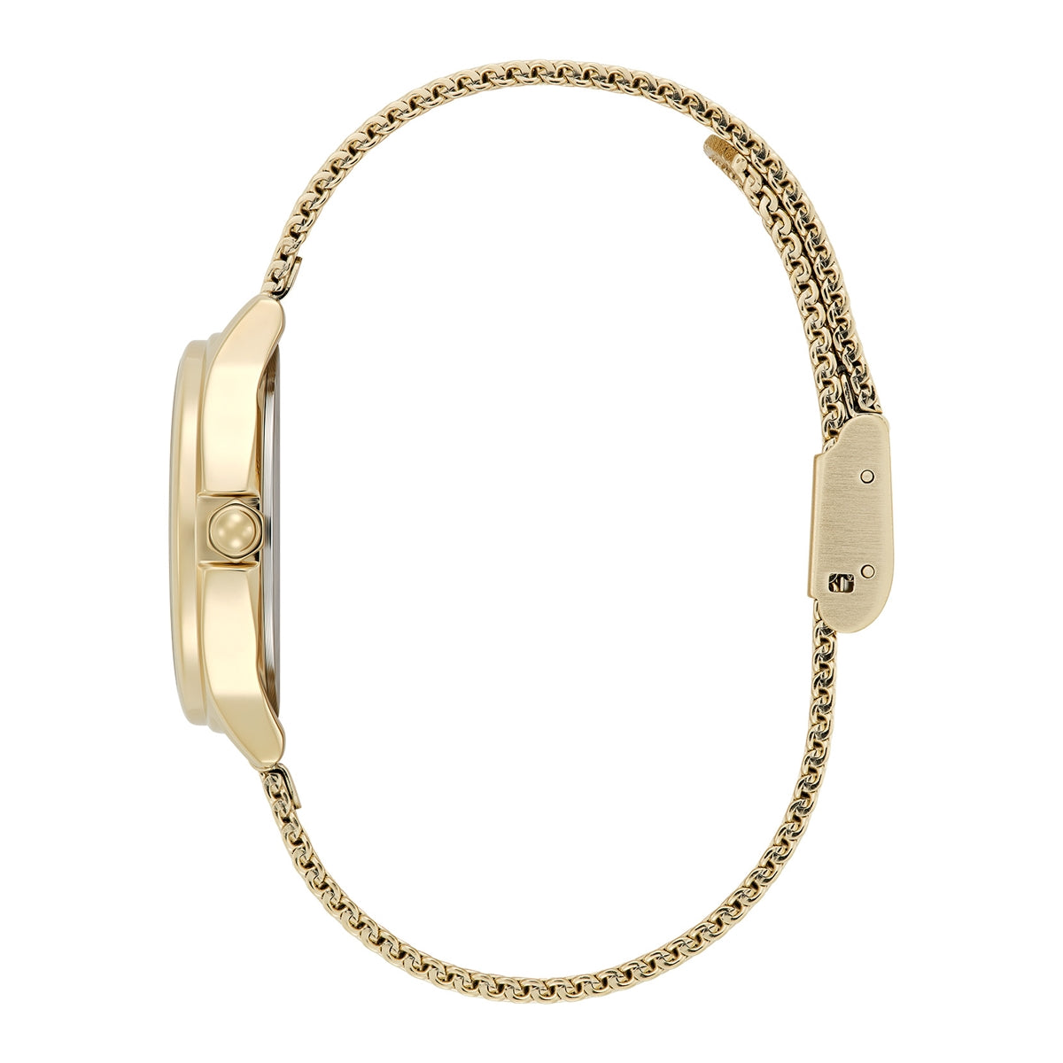 Olivia Burton Gold Classic Bee Gold Milanese Strap Watch