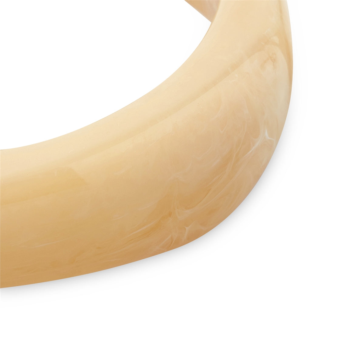 August Woods Beige Resin Bangle