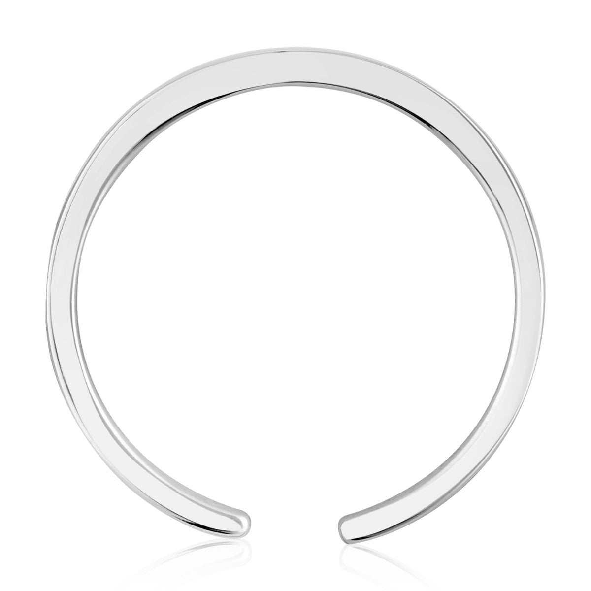Argento Silver Adjustable Engraving Ring