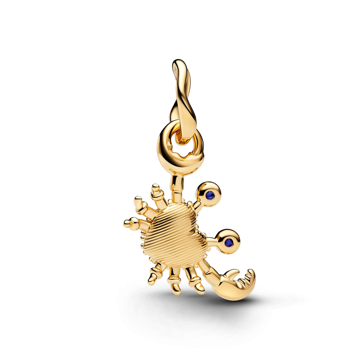 Pandora Gold Crab Dangle Charm