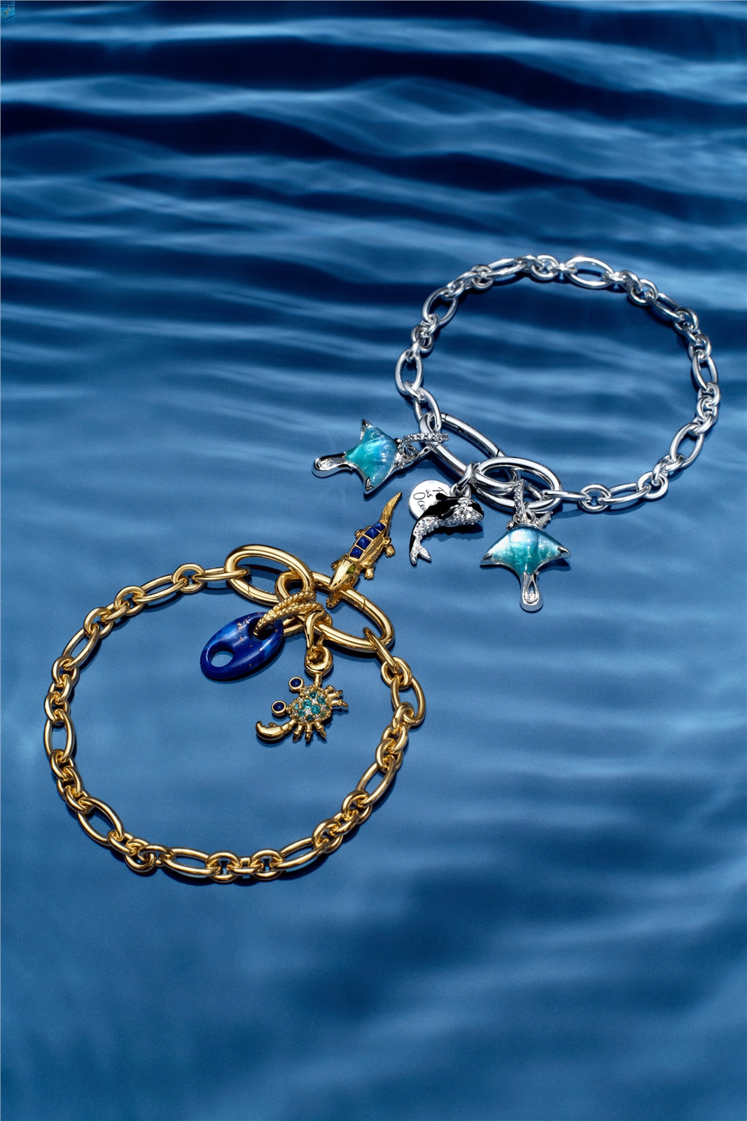 Pandora Gold Mariner Link Dangle Charm