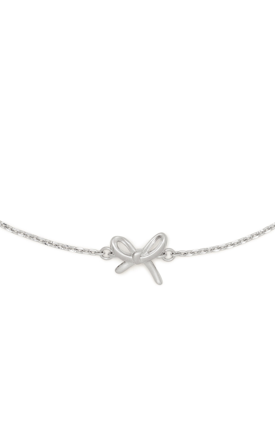 Kate Spade New York Silver Girlie Pearlie Bow Bracelet