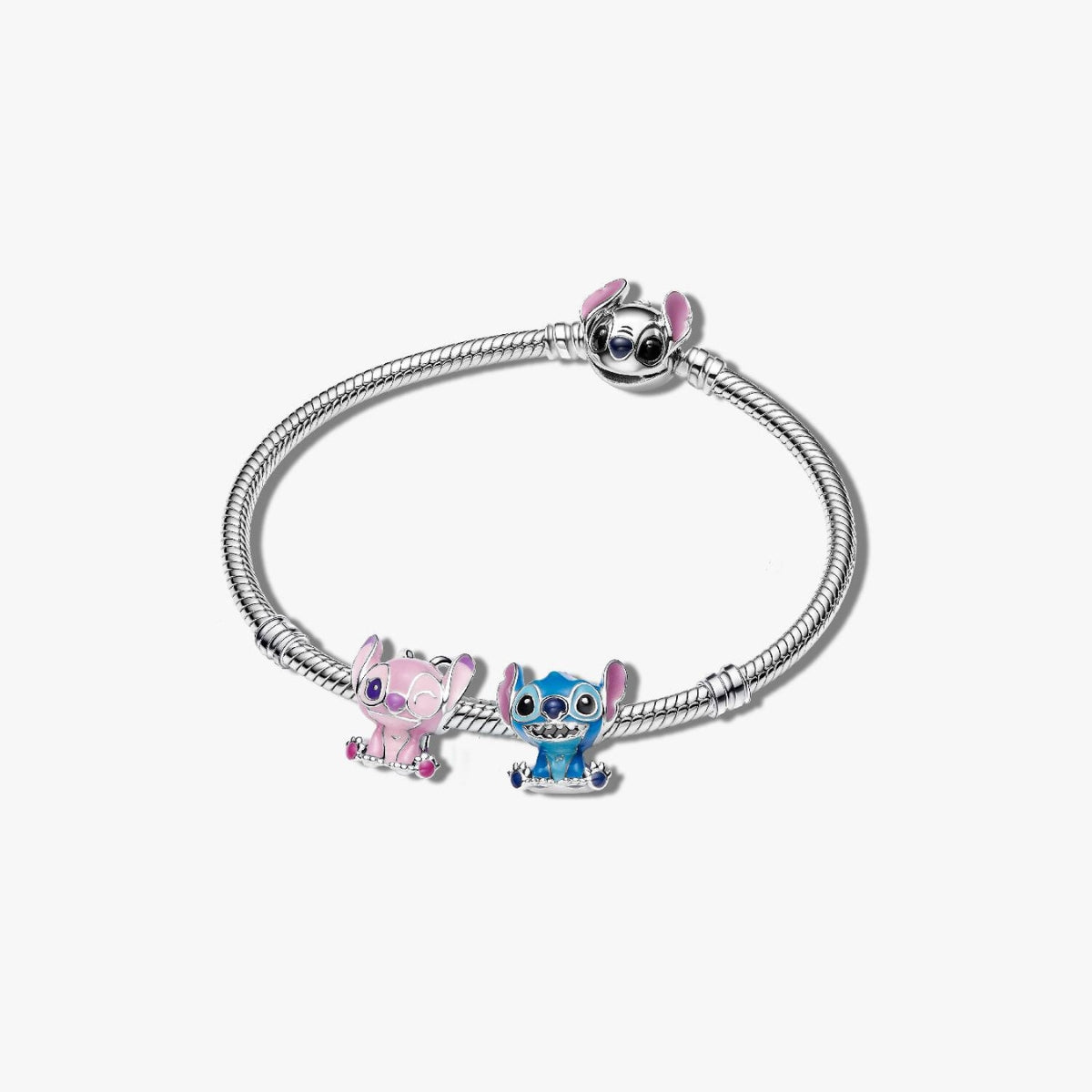 Pandora Disney Stitch and Angel Bracelet Gift Set