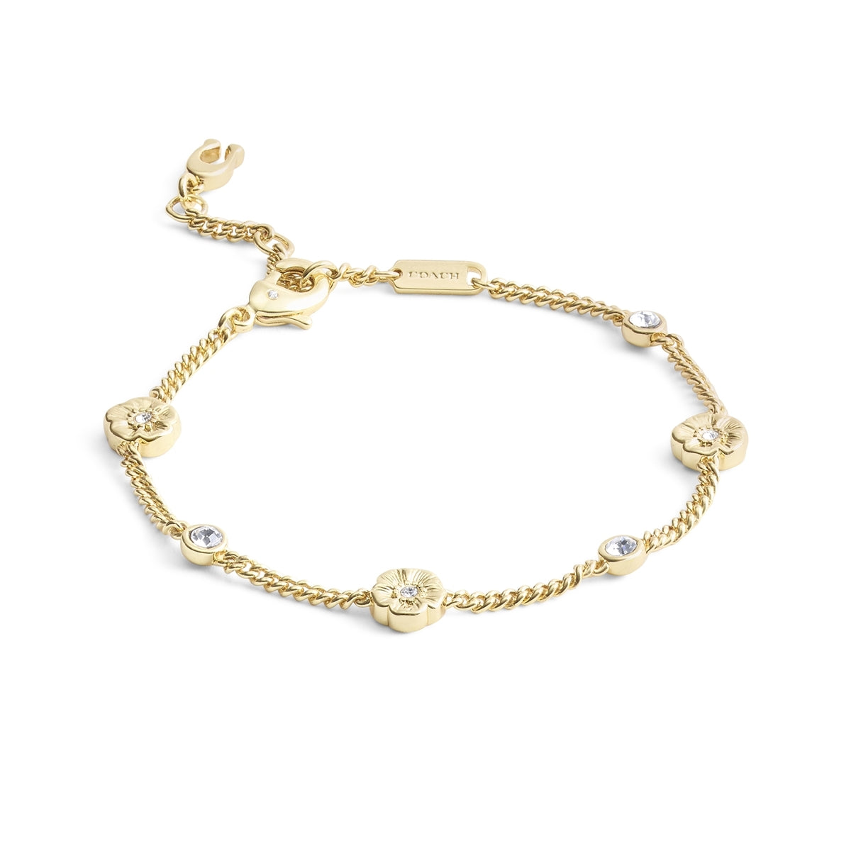 Coach Gold Tea Rose Station Set