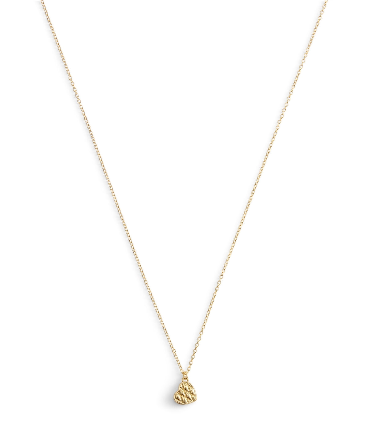 Coach Gold Quilted Side Heart Gift Set