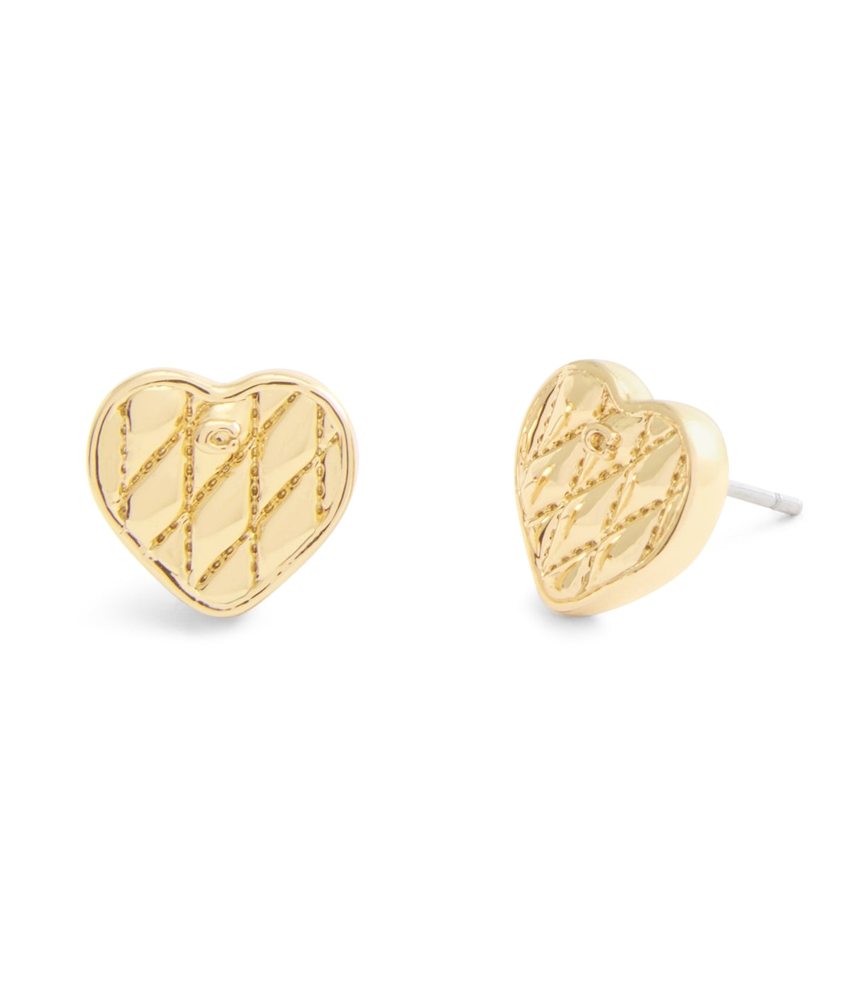 Coach Gold Quilted Side Heart Gift Set
