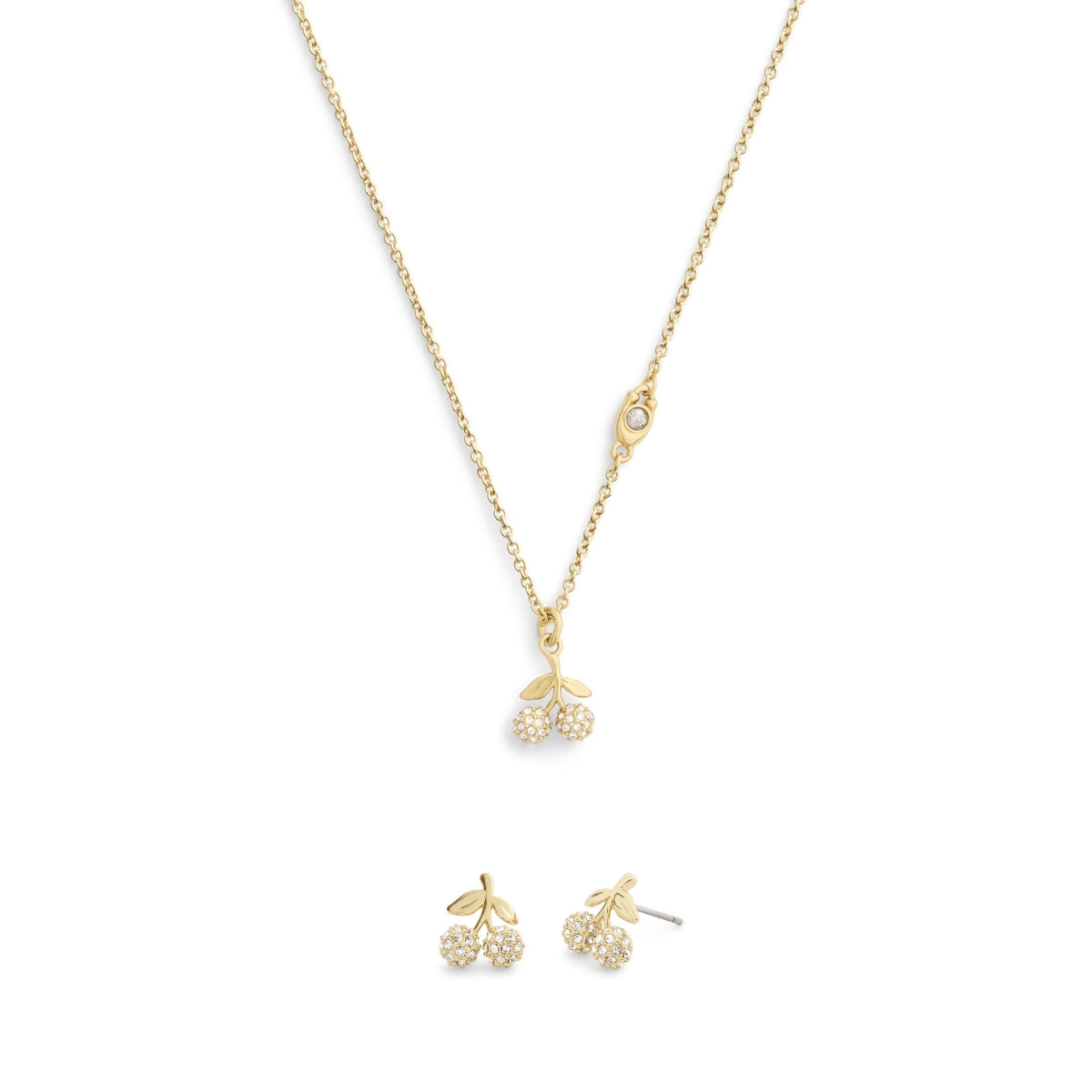 Coach Gold Pavé Cherry Gift Set