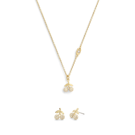 Coach Gold Pavé Cherry Gift Set
