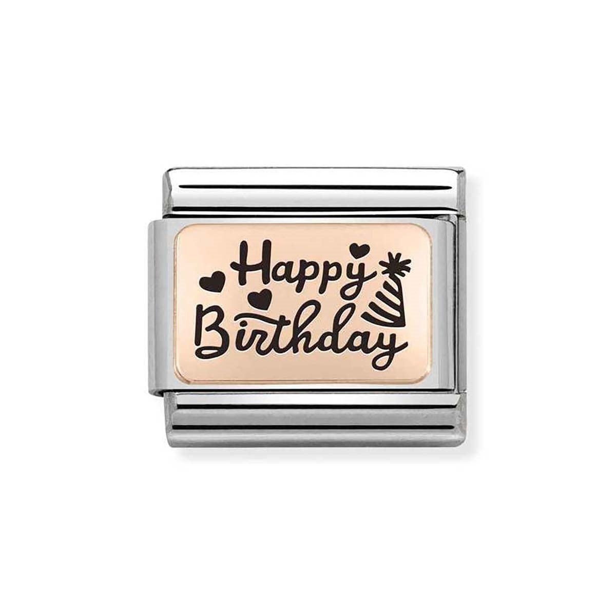 Nomination Classic Composable Happy Birthday & Cupcake Bracelet