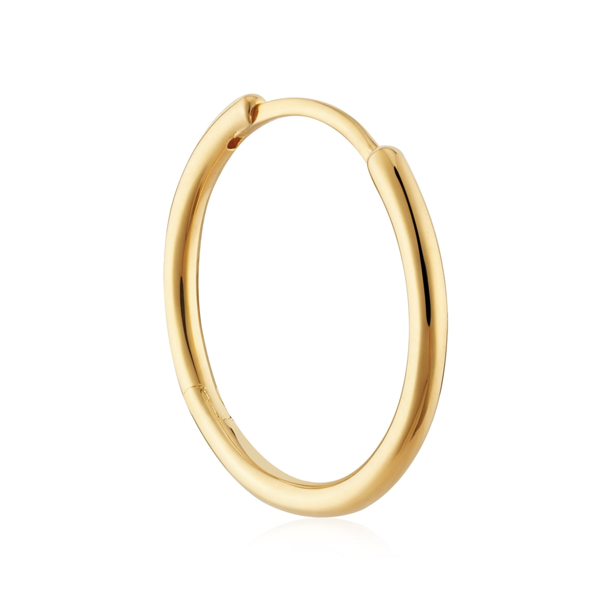 Argento Gold 20mm Slim Hoop Earrings