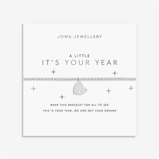 Joma A Little It Is Your Year Heart Bracelet