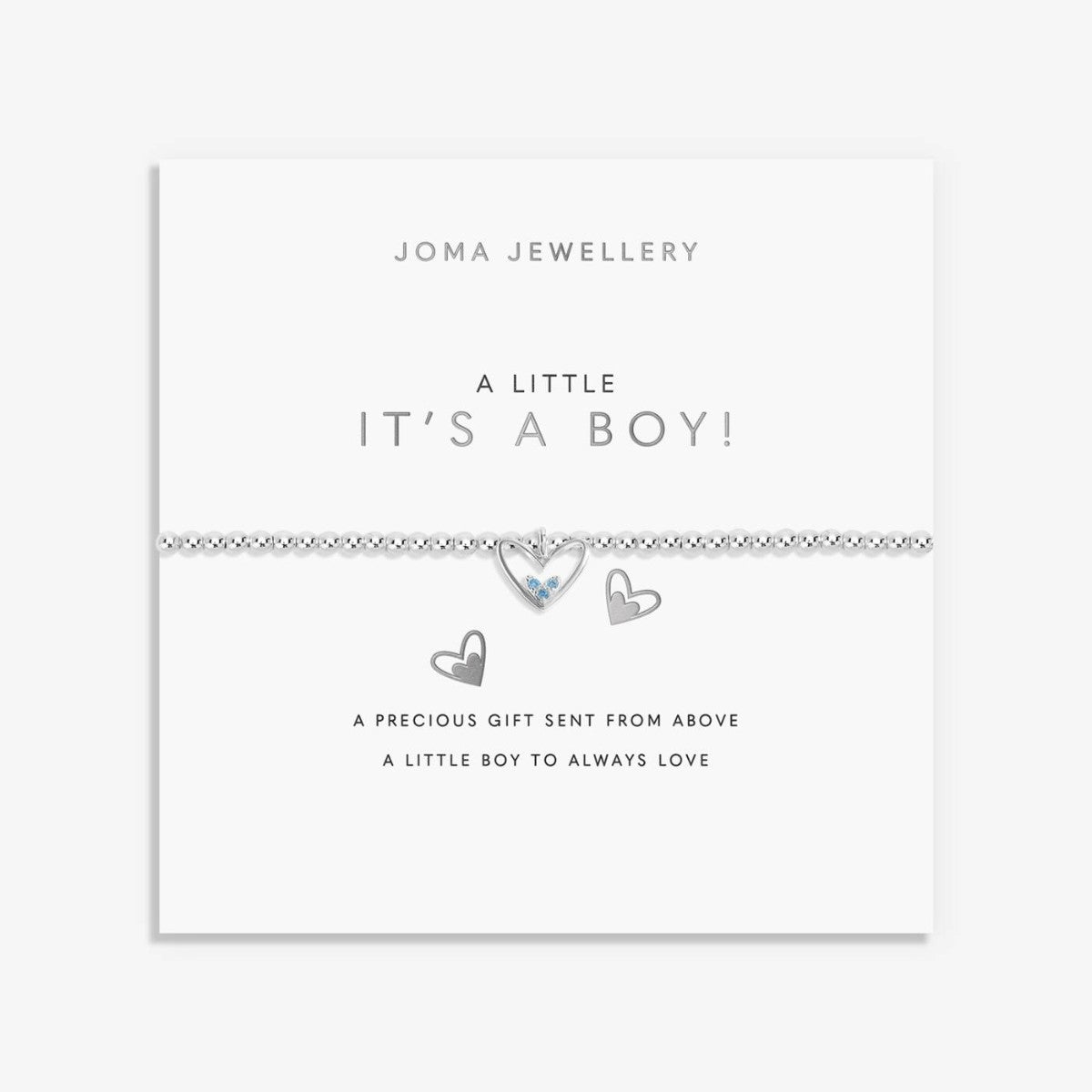 Joma A Little Its A Boy Blue Bracelet