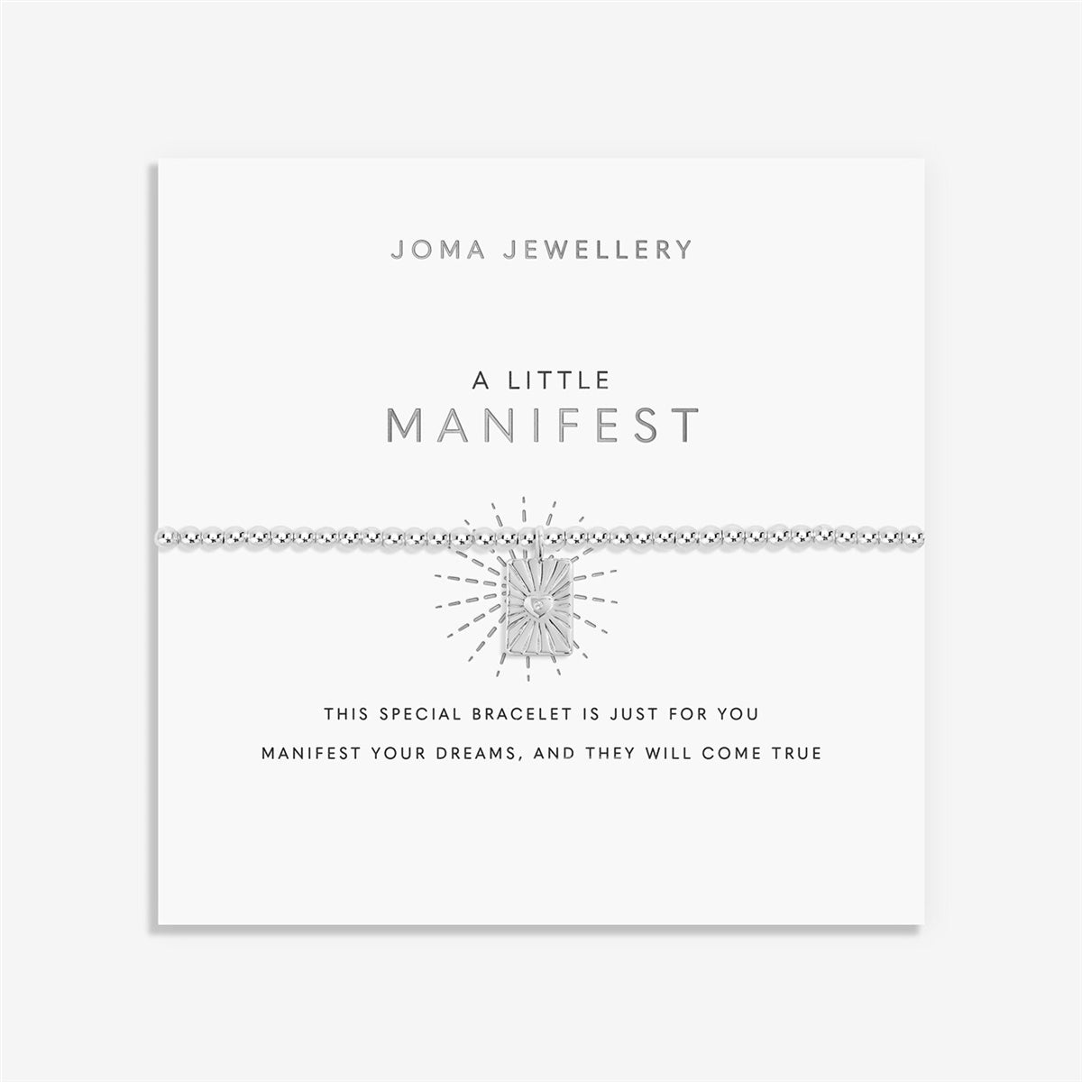 Joma A Little Manifest Heart Bracelet