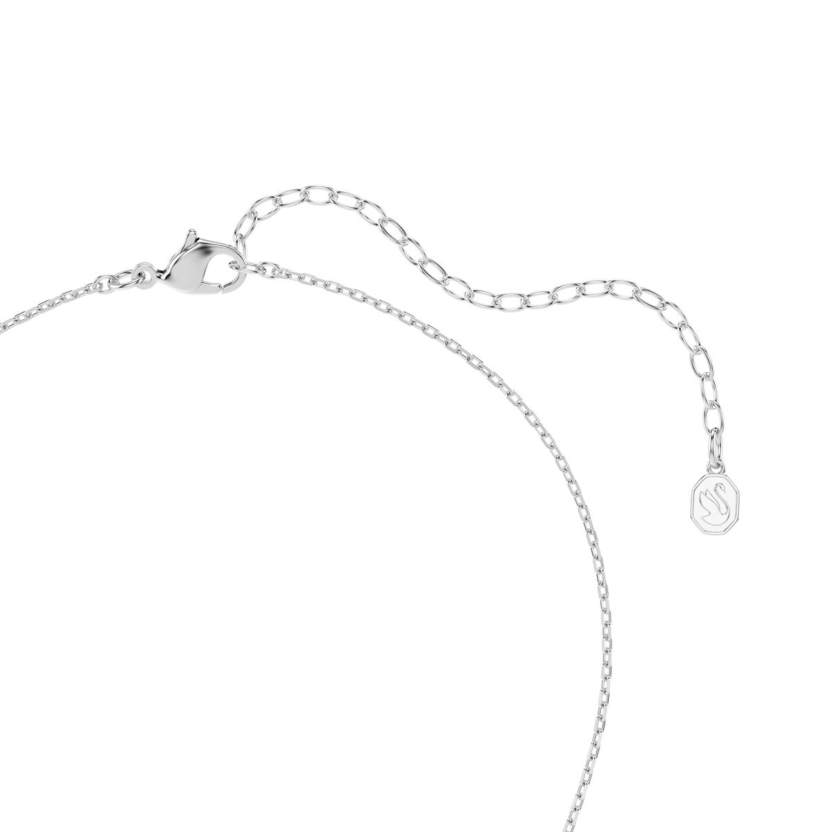 Swarovski Chroma Silver Mixed Cuts Star White Necklace