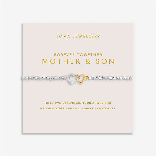 Joma Gold Mix Interlocking Mother & Son Bracelet